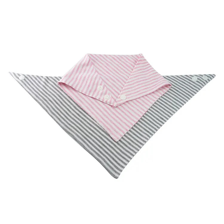 Dribble Baby Bibs cape Triangle For Girls 100% Cotton bandana Baby Drool Custom Printed Disposable Bibs