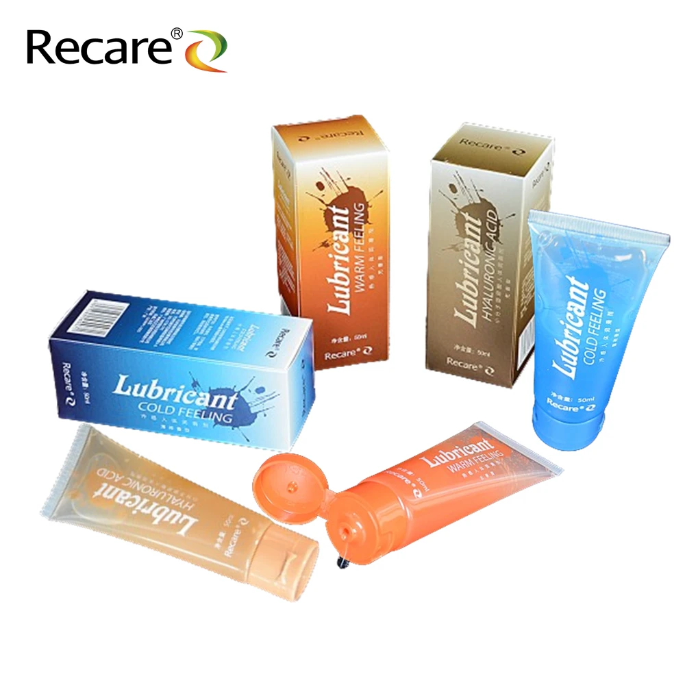Recare CE Marked 50ml/100ml Water Based Lubrication Gel Best Personal Lube Lubic Jelly