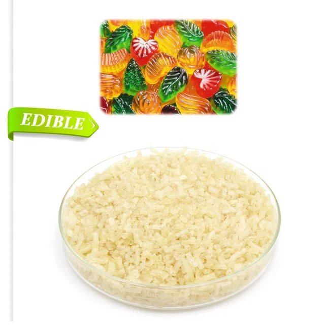 Factory Direct Price Raw Material Edible Gelatin for Gummy Candy Confectionery Raw Material Grade Gelatin