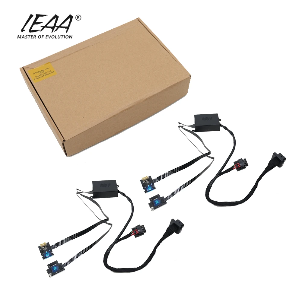 أضواء LED مزدوجة اللون صفراء وبيضاء لمصابيح النهار لسيارات BMW الفئة الرابعة M3 M4 I4 G22 G23 G26 G80 G82، ضوء نهاري LED 2021-2023