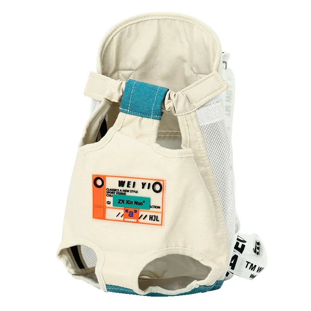 In-Stock Lightweight Pet Mesh Backpack Breathable and Portable for Cats and Dogs Made of Durable Polyester