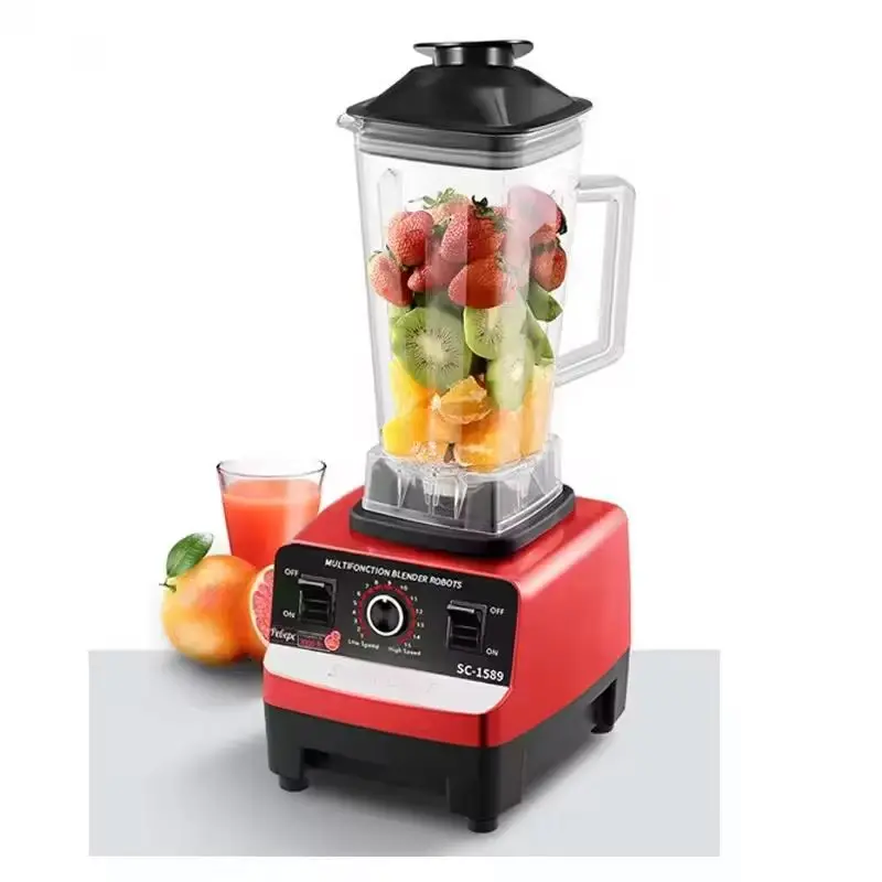 Silver Crest 2l Commercial Juice Blender Machine - Portable