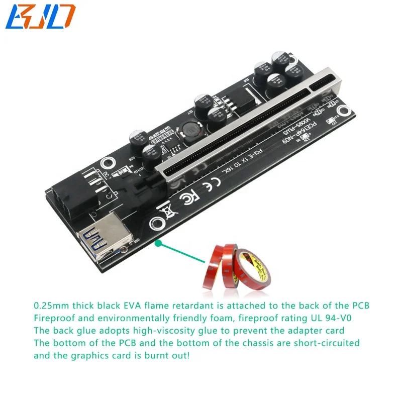 BOJIADATECH VER009S PLUS PCI-E Riser Card - Easy GPU