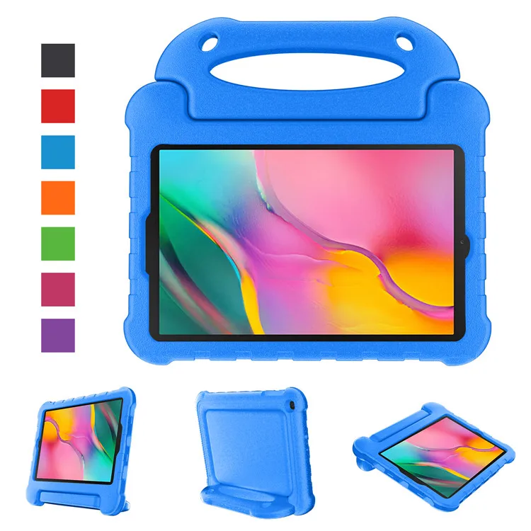 product for kids protective for tablet case with handle stand shoulder strap eva foam shockproof luxury design-3
