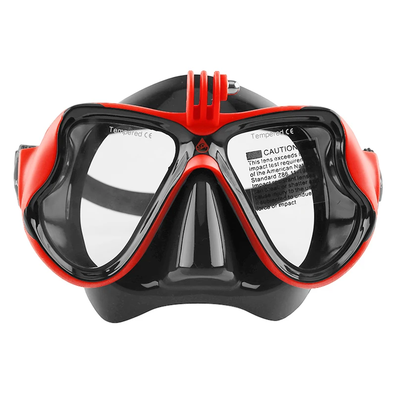 ALOMA Anti-Fog Lens Silicone Mask Adjustable Headband Adult Snorkel gear Diving Mask
