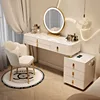 120 white slate round mirror petal chair