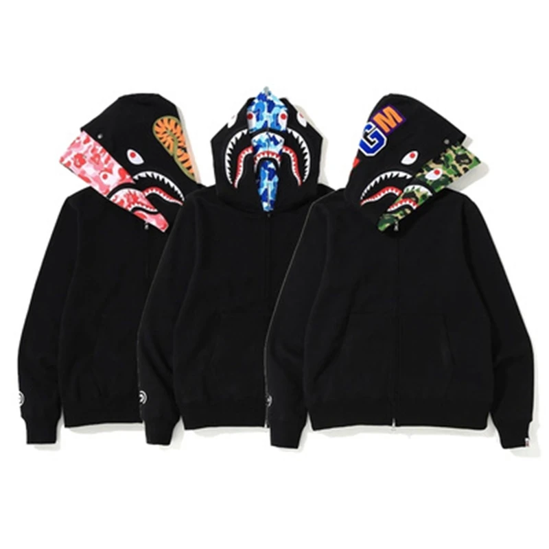 Canberra In baas Factory Price Good Quality Bape Clothing Shark Head Double Hat Camouflage  Hoodies Best Quality Hoodies Hoodie Double Hood - Buy Bape Clothing,Best  Quality Hoodies,Hoodie Double Hood Product on Alibaba.com