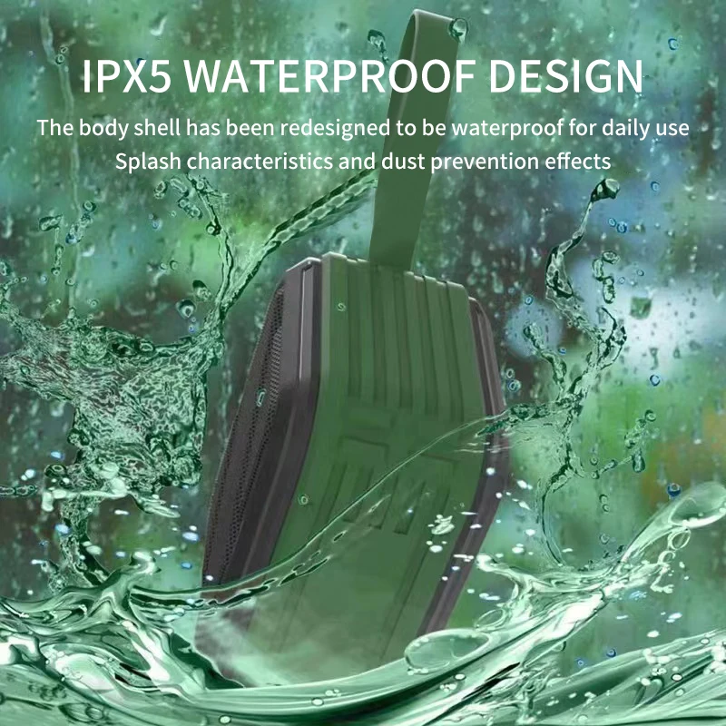 OEM Portable Mini Wireless Stereo Outdoor Small Boss Speaker Subwoofer Waterproof BT Speaker