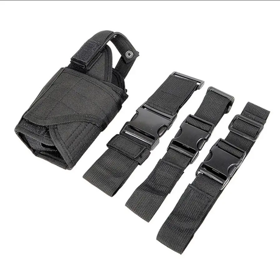 Tactical Drop Leg Holster Adjustable Drop Leg Platform Molle Module Universal Bag for Right Leg