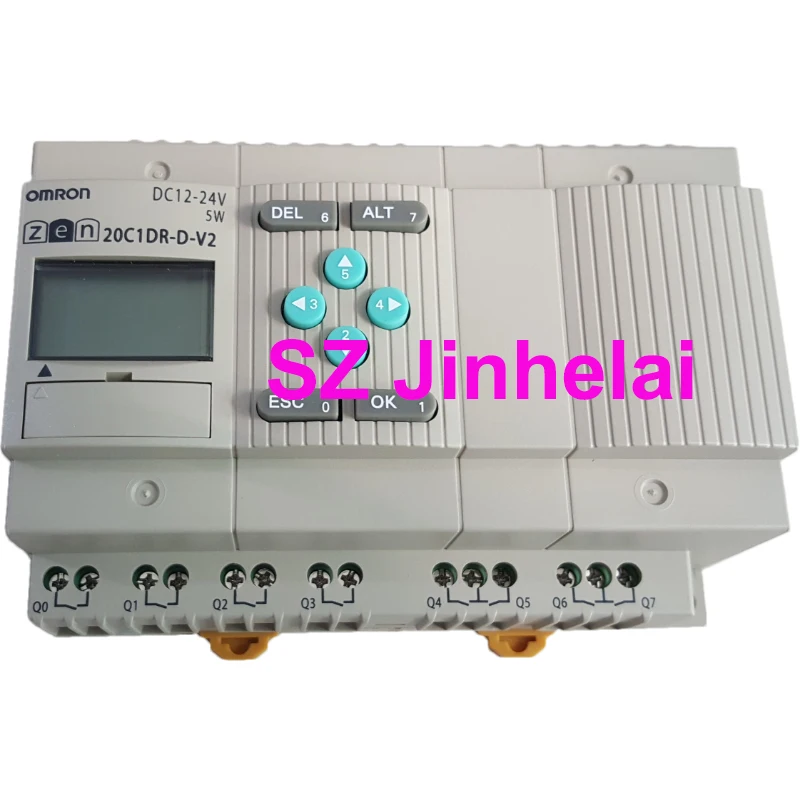 New And Original Zen-20c1dr-d-v2 Plc Programmable Relay Controller Dc12 ...