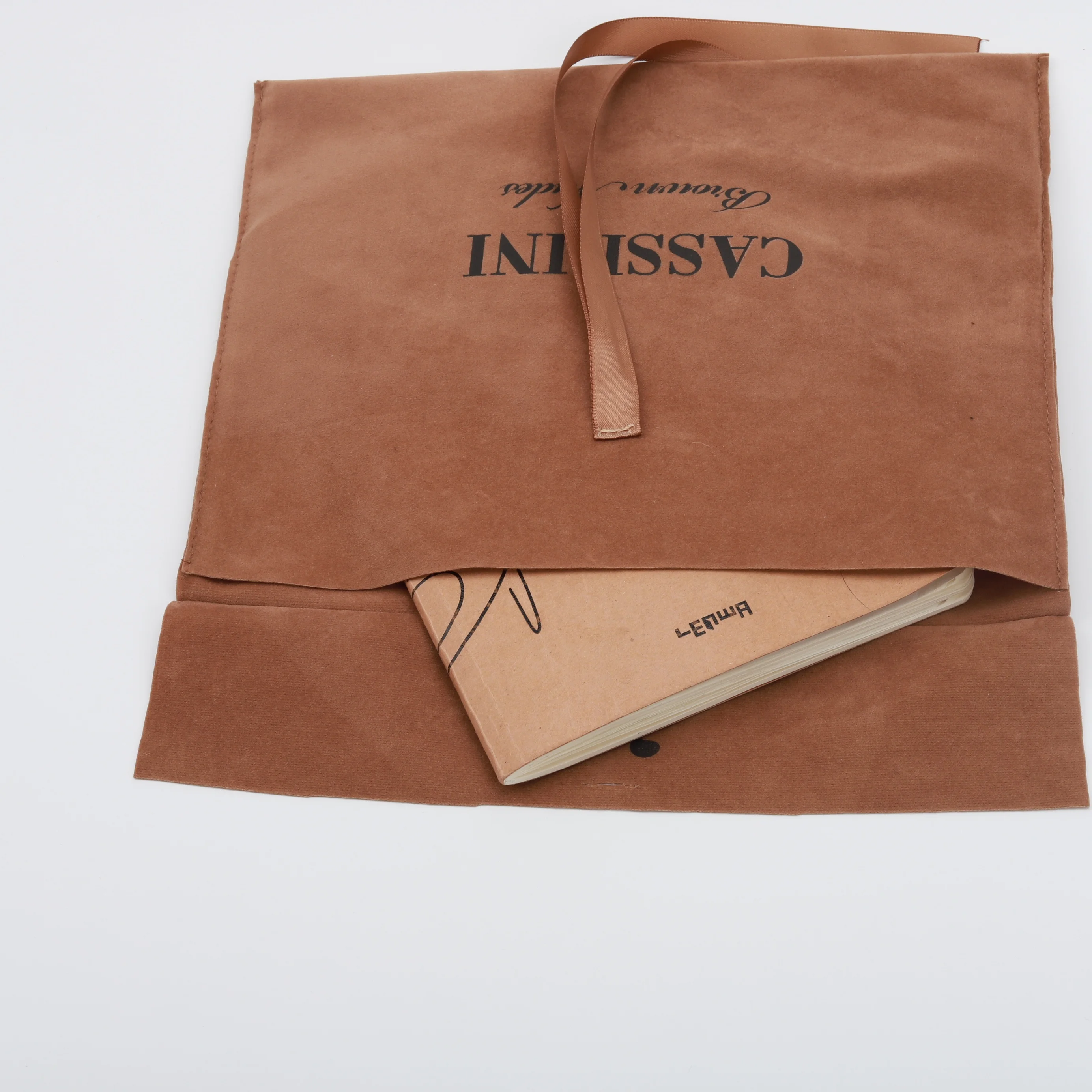 Перерабатываемый конверт из искусственной замши косметичка тканевый Подарочный мешочек с