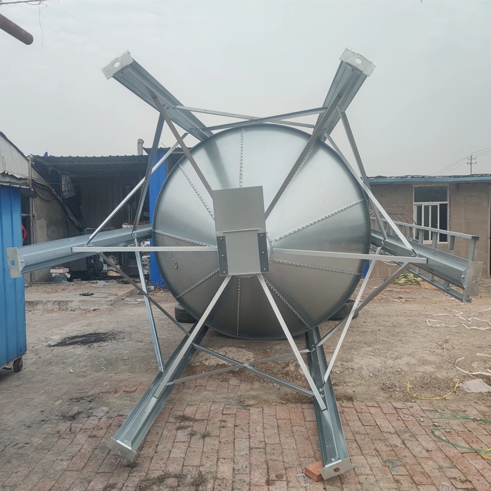 Storage Grain Galvanize Corn Seed Feed Grain Silos Bins for Rice Mill