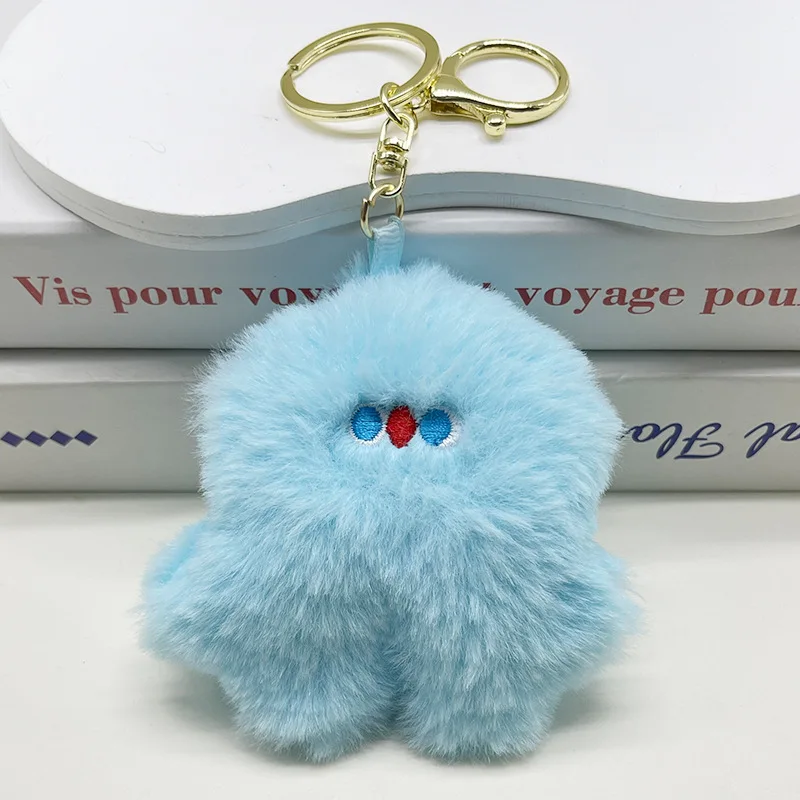 High Quality Kawaii Cartoon Plush Dolls Keychain Creative Cute Cartoon ...