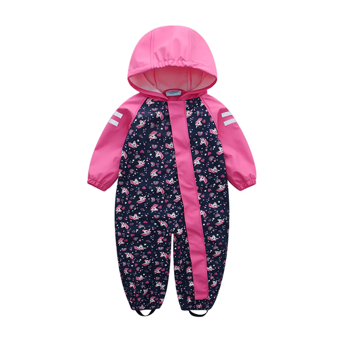 Kids Pu Rainwear Toddler Girls Outdoor 