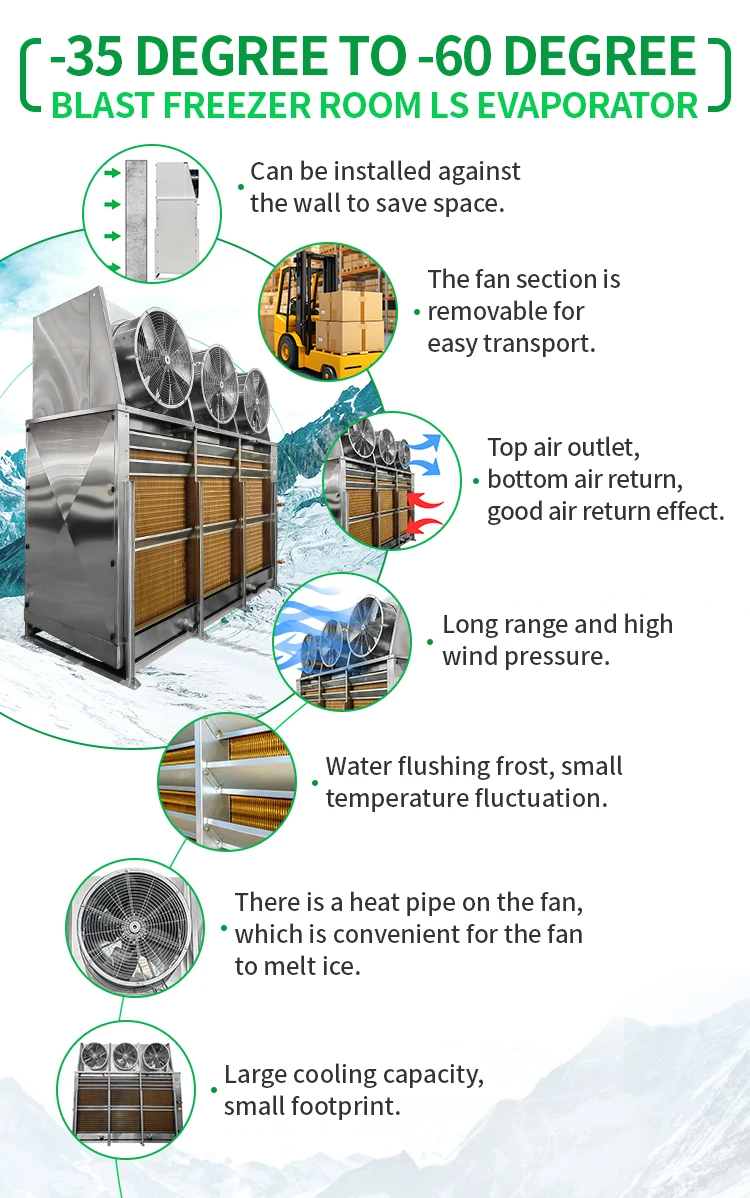 Blast Freezer, 17.5KW, 40degree - detail 4