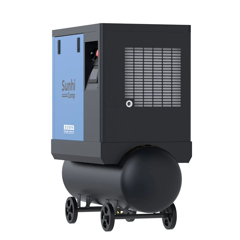 Industrial Small Compressor for Spraying Painting air Compressor for Car 220V Single-Phase Screw Air Portable