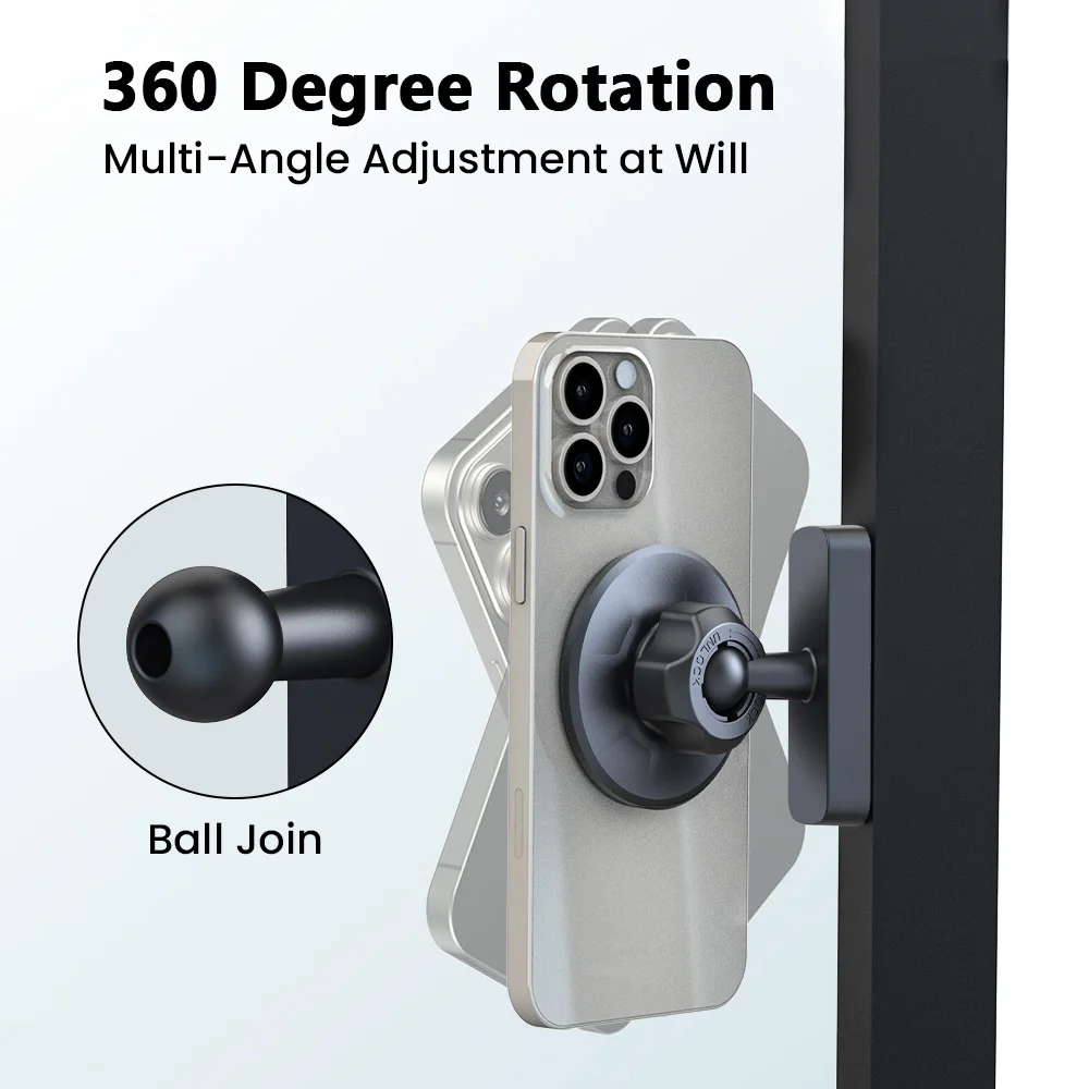 Hot Selling Magnetic Phone Holder for Golf Cart Attaching Magnetically to Any Metal Surface Strong Magnets Secure Mounting Phone