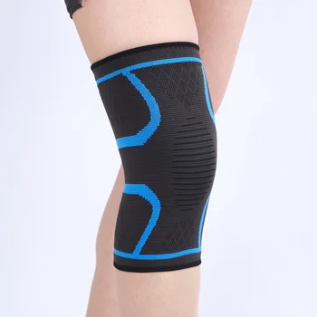 Customized Breathable Elastic Nylon  Knee Sleeve sports Support knee