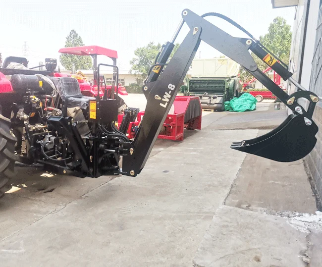 Tractor Implement 3 Point Backhoe Attachment