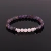 8. Ametista opaca + argento quarzo rosa