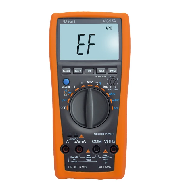 4000 Counts Digital Multimers with Backlight Torch True RMS Measurement Analog bar Display