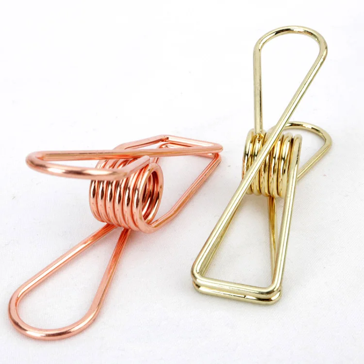 Hot Selling Multi-Purpose Wire Metal Spring Clips for Hanging