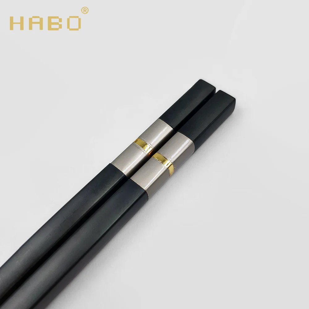 Linear Decoration Gorgeous Chinese Japanese Reusable Baby Chopsticks for