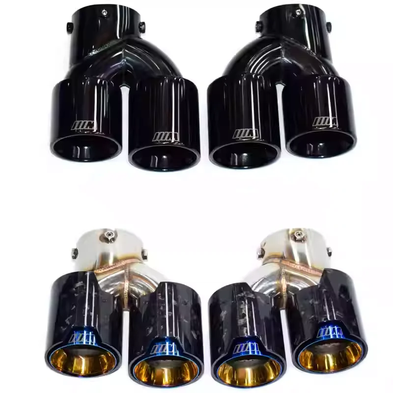 3 Series G20 G21 M340i M240i G23 M440i G42 Exhaust Tips Muffler for BMW