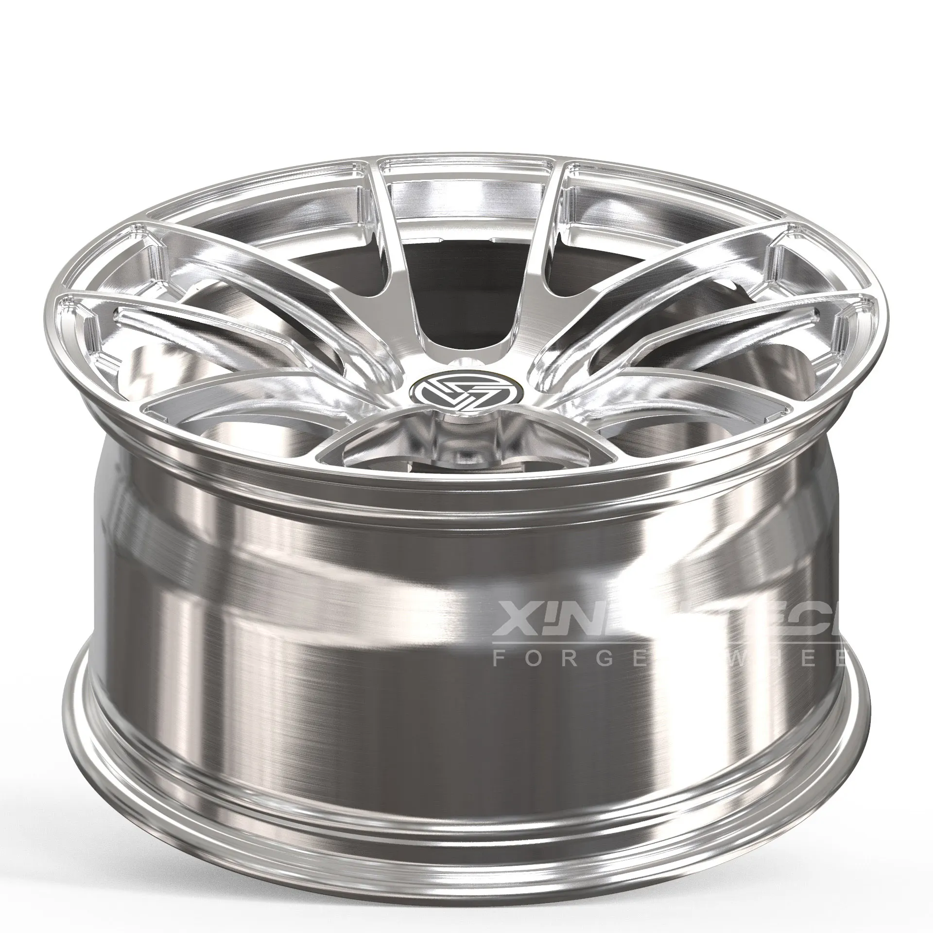 XL Brushed Silver Custom Monoblock Forged Alloy Wheel 5x114.3 5x112 5x120 Luxury Car Wheels for Mercedes-Benz BMW Audi - Image 2