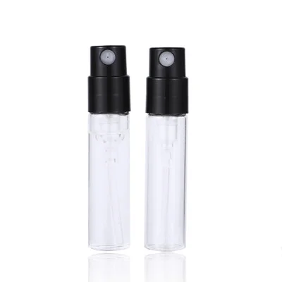 10ml 15ml  mini clear transparent empty perfume tester sample spray glass bottle for cosmetic use