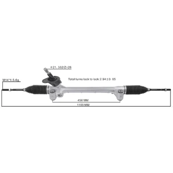 Hydraulic Steering rack for Buick Excelle GT 2015- 90921853