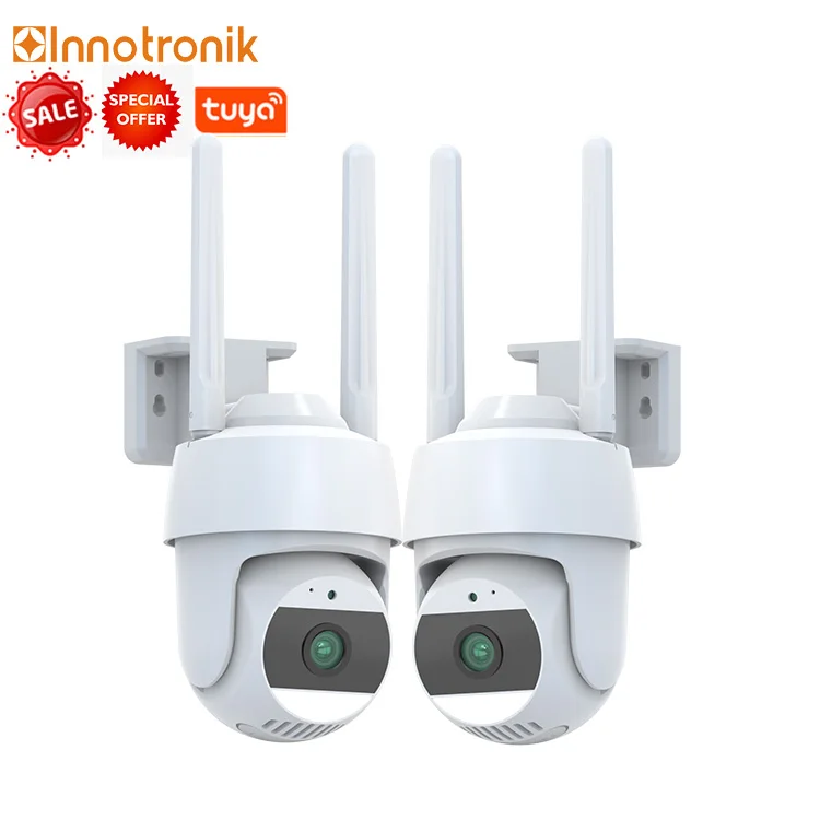 Innotronik Waterproof Wireless Two Way Audio Full Colour Night Vision Smart WiFi 1080p Smart Home Security Outdoor Camera