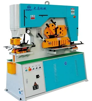 Q35Y Hydraulic Iron Worker with Punching and Shearing Function Metal Plate Hole Press Machine