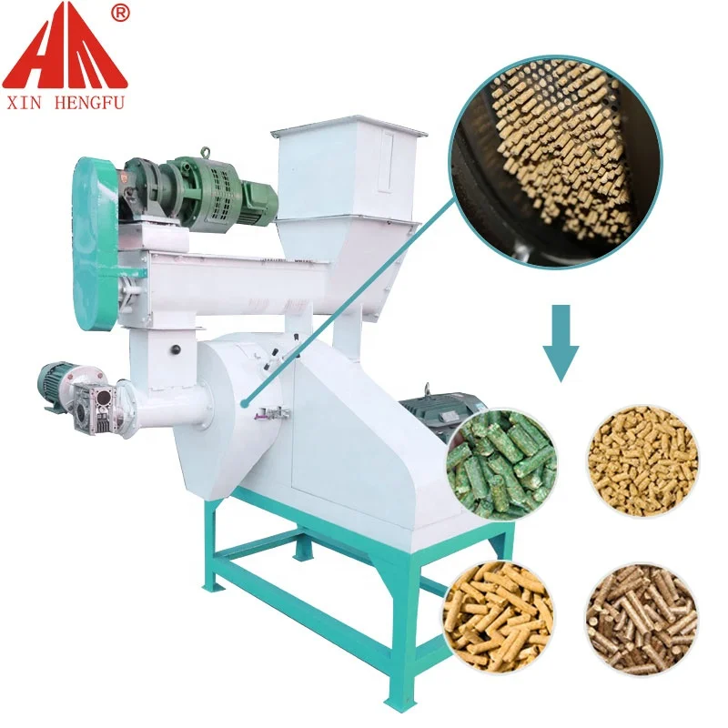 Heavy-Duty Poultry Feed Pellet Machine for High-Efficiency Farming Chicken Feed Mill Broiler Feed Granulator
