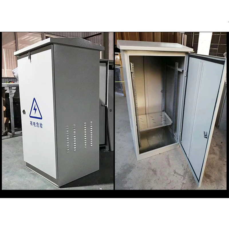 IP55 19" Simple Network Telecom Enclosure Outdoor Server Rack 6U 9U 10U 12U 15U Wall Mount/Floor Standing Network Cabinet