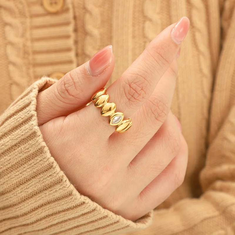 Chine Vente en gros Étanche Pvd 18K Plaqué or pour femmes en acier