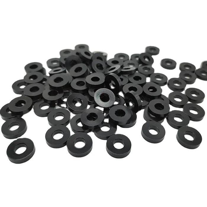 Din Standard M2 M3 PA66 PVC POM Plastic Fastener Round Flat Ring Plain Washers Thin Gasket Insulation clear Spacer Nylon Gasket