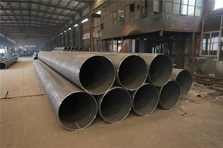 Large Diameter LSAW round Steel Pipe Welded Steel Pipes For Water Well and Mineral projects manufacture