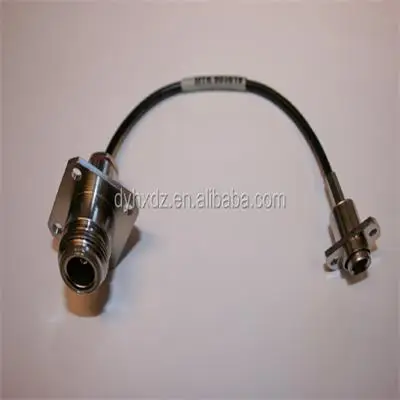BMA female 2-hole flange to N female rf cable assembly