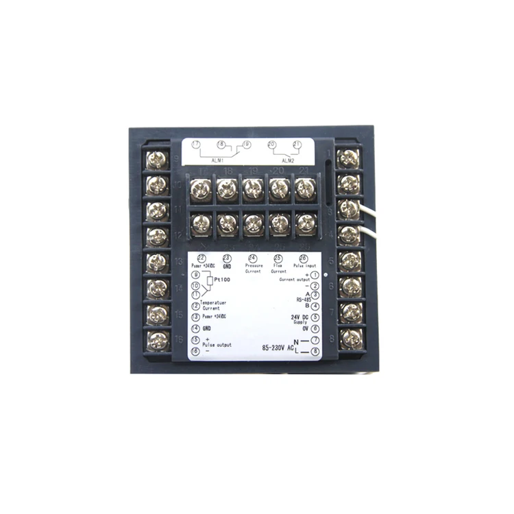 Air Flow Rate Totalizer Meter with RS485 Communication Protocol Lcd Digital Display Steam Flow Totalizer  Liquid Flow Totalizer