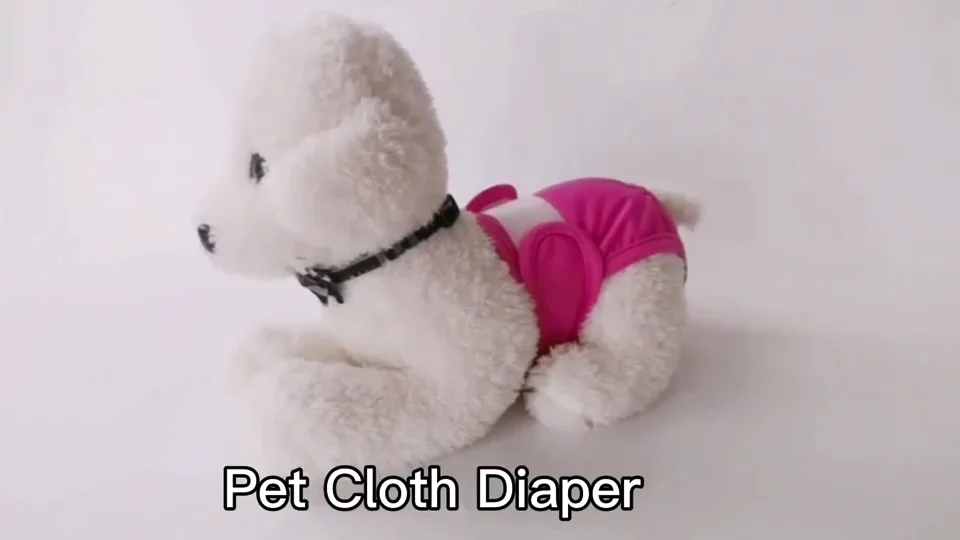 Medium Washable Dog Diapers Reusable Female Dog Cloth Diapers Pet Puppy