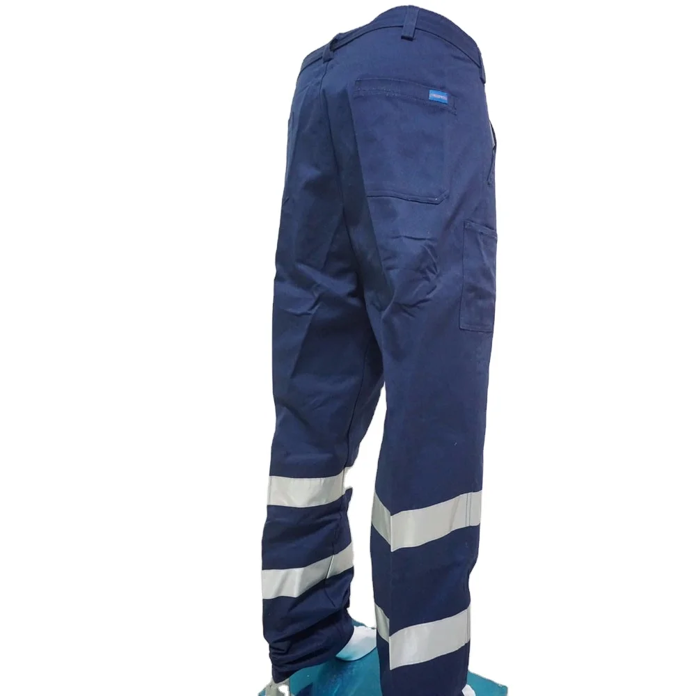 Yoko Hi Vis Polycotton Cargo Trousers With Knee Pad Pockets  Proguard  Workwear