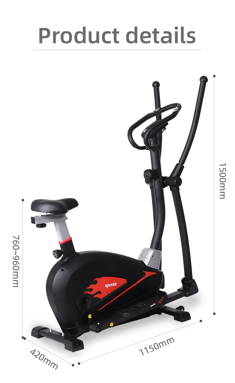 Sde03 In Stock Best Price Home Gym Fitness Machine Seated Elliptical Cross Trainer For Sale