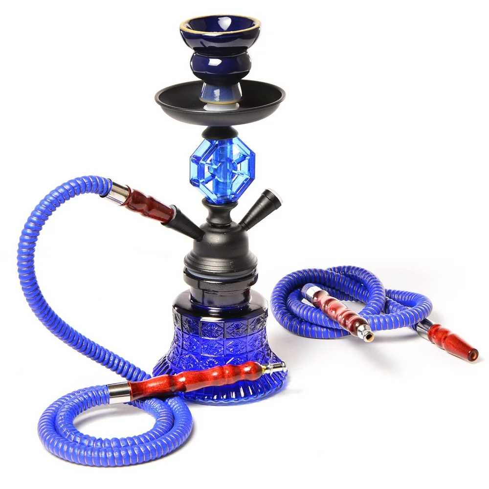 Shisha Small Rovan Wholesale Cheap Double Hose Small Size Mix Color Hookah Shisha Portable ...