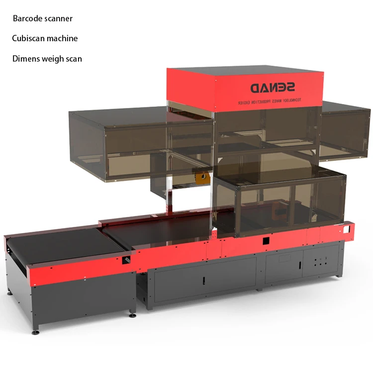 5/6-Sides  Dimensional Weighing System Barcode 3d Scanner Weight Scan for Logistic Warehouse