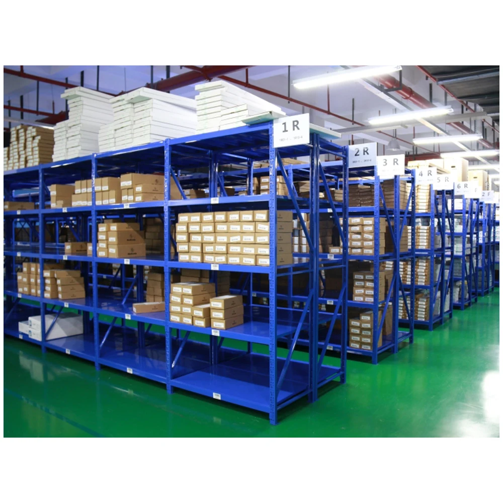 Light Duty Bolted Rivet Longspan Storage Rack Warehouse Metal Racking Shelving Units Racking System Supplier In China