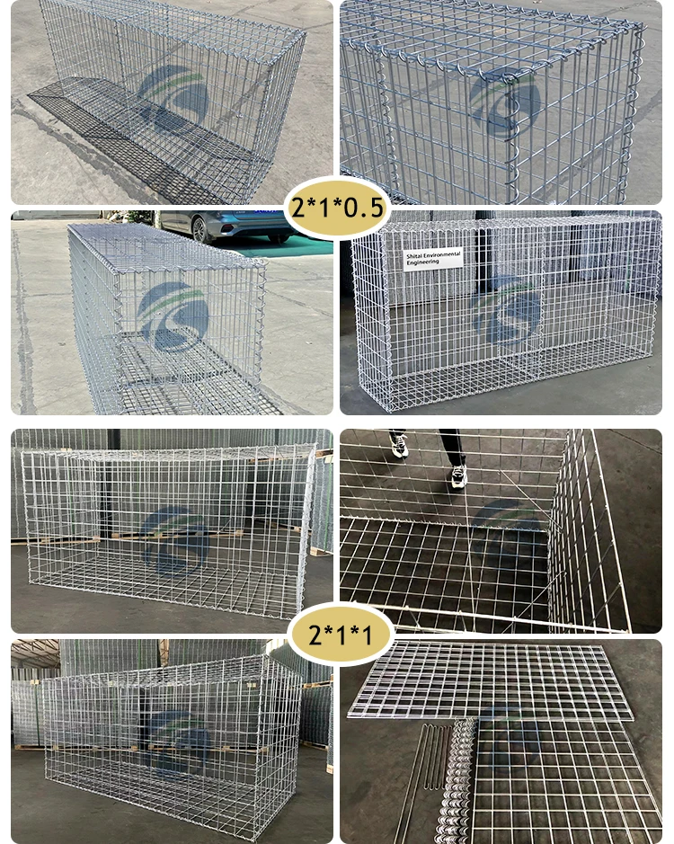 Customized Hot Dip Galvanized Welded Gabion New Style Gabion Basket ...