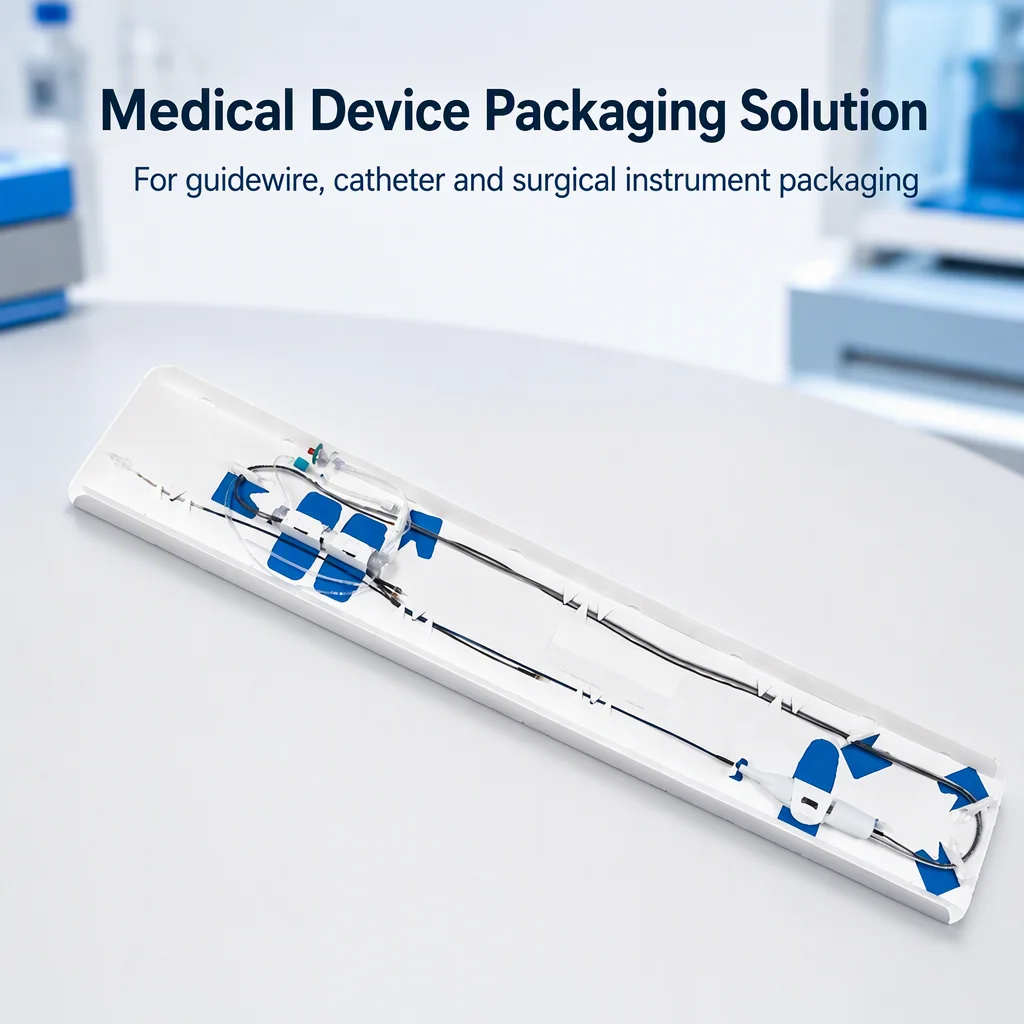 Space Saving Medical Pouch Die Cut Hdpe Cards for Medical Packaging