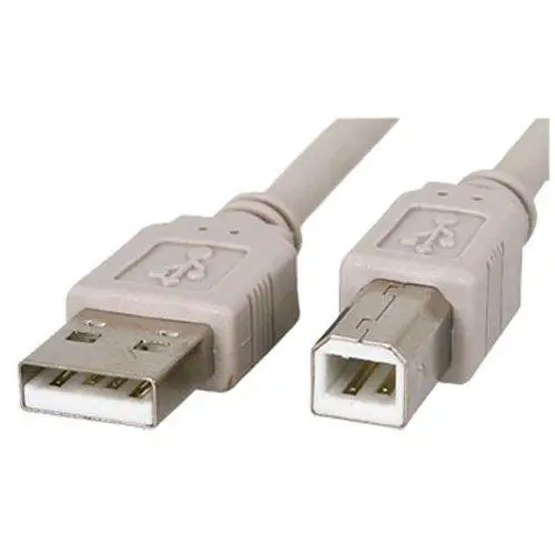 Кабель XANUAN для компьютерного сканера, высокоскоростной кабель USB 2,0 типа А Папа-B папа для принтера Brother HP Canon Lexmark Epson Dell, 6 футов