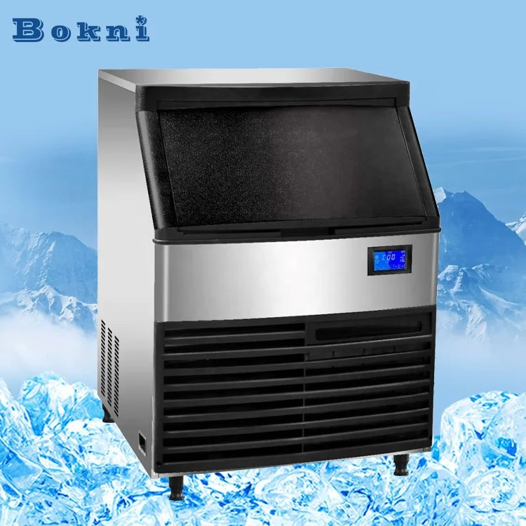 BOKNI Ice Cube Making Machine Ice Block Making Machine Countertop Ice Maker